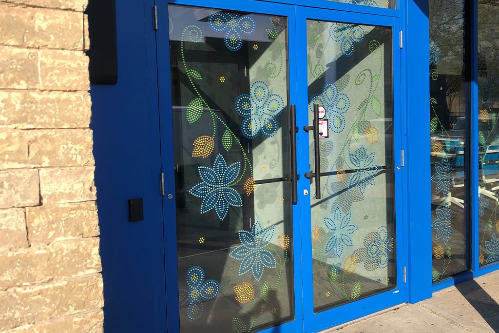 Window Etch Film_Window Vinyl_Metis Nation Saskatoon_Printed Vinyl Graphics_Digital Print