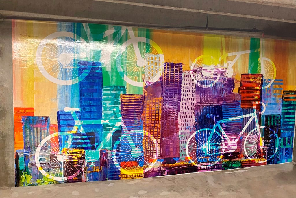 Parkade Bike Mural Sized
